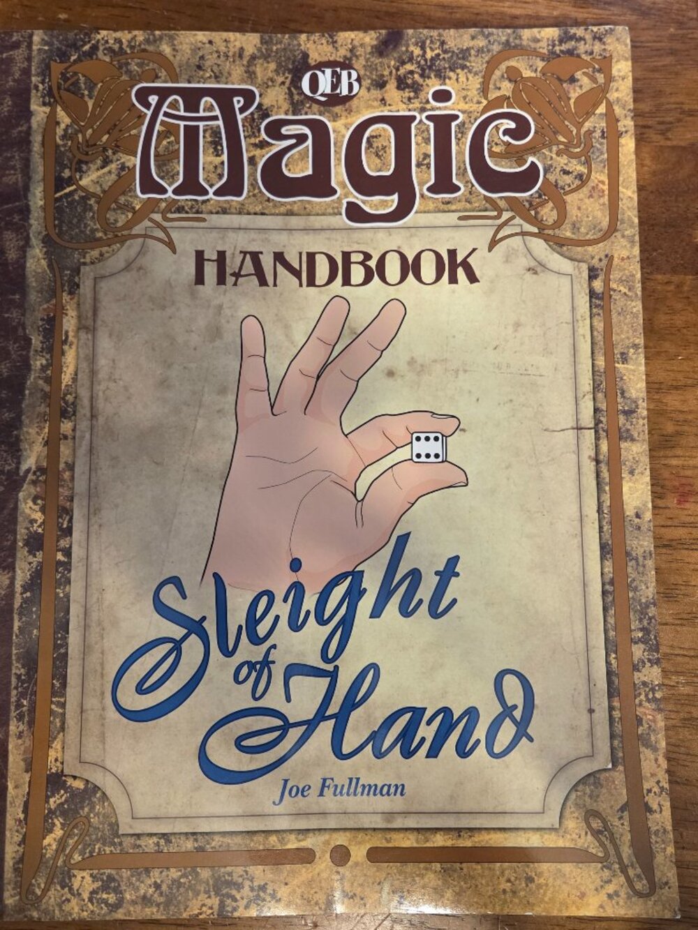 📕 5/$10 📕 Sleight of Hand Magic Handbook Paperback Book by Joe Fullman